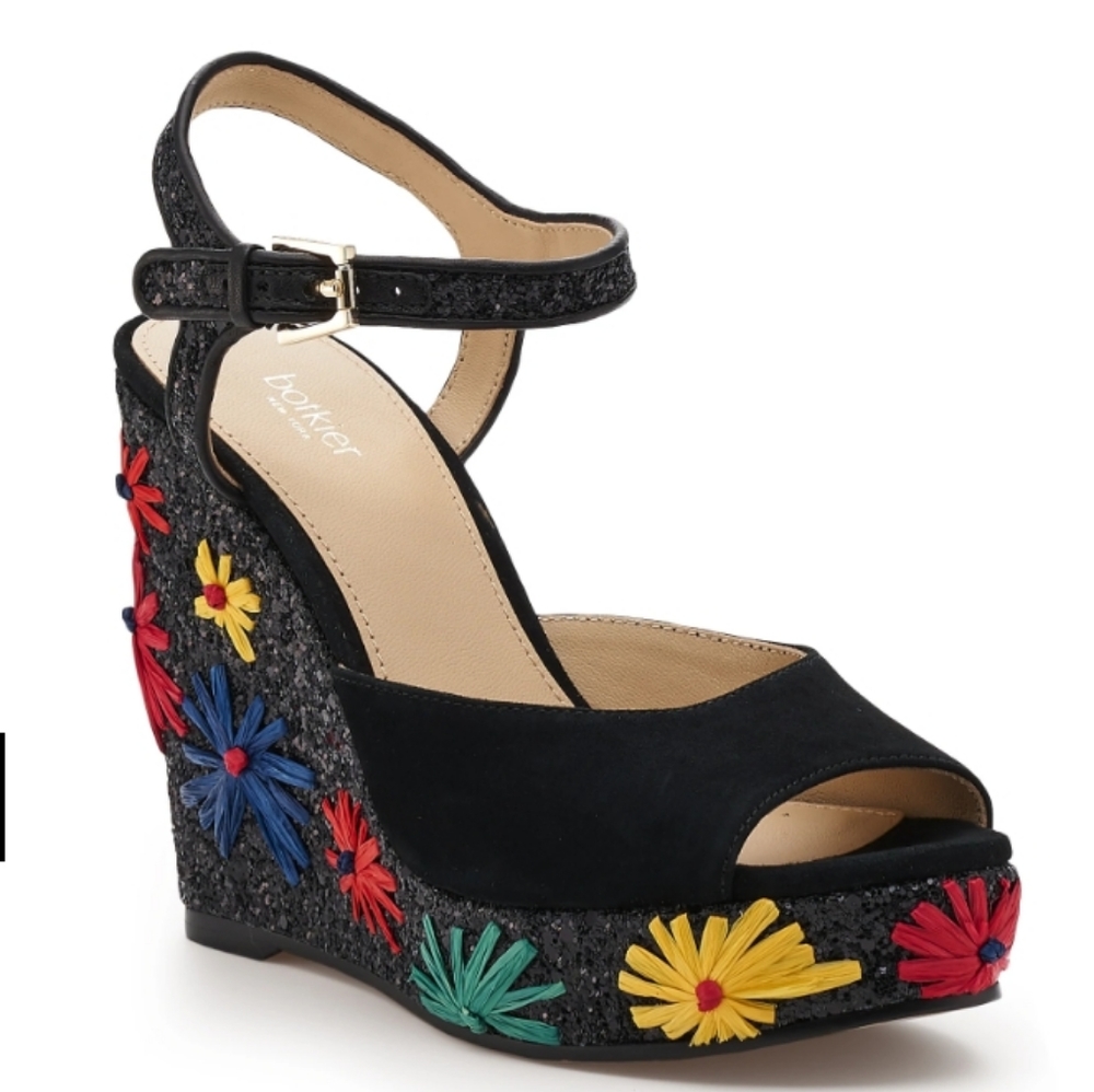Botkier Jessie Wedge Sandal -6.5 - Picture 1 of 9